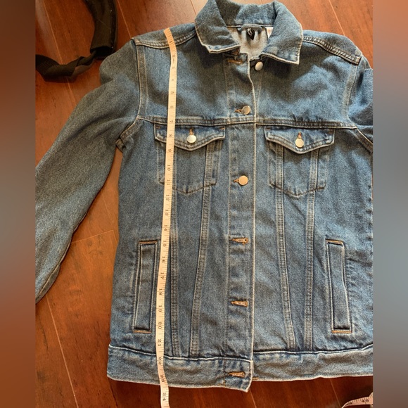 H&M Divided Jean Jacket Size 0 - Picture 6 of 10
